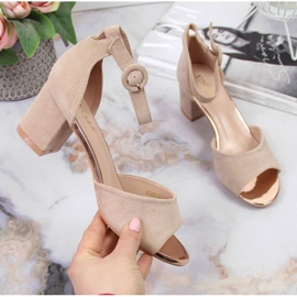 Sandaalit Vinceza W JAN96D beige-tolppassa 1