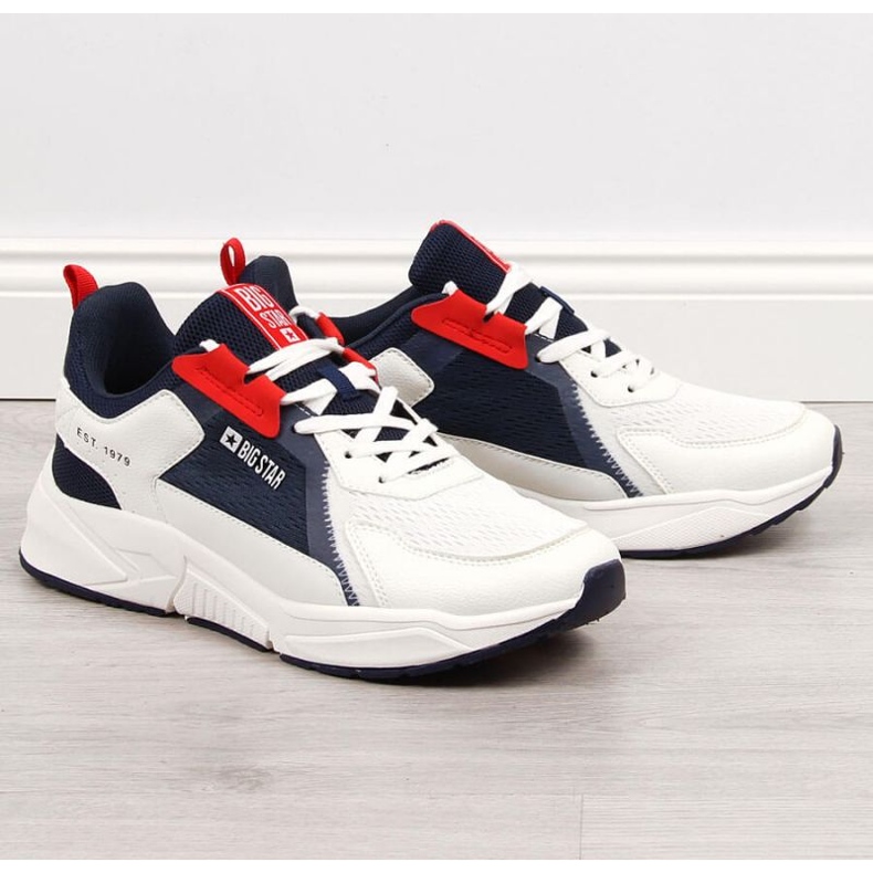 Big Star M JJ174399 valkoiset urheilukengät valkoinen 1