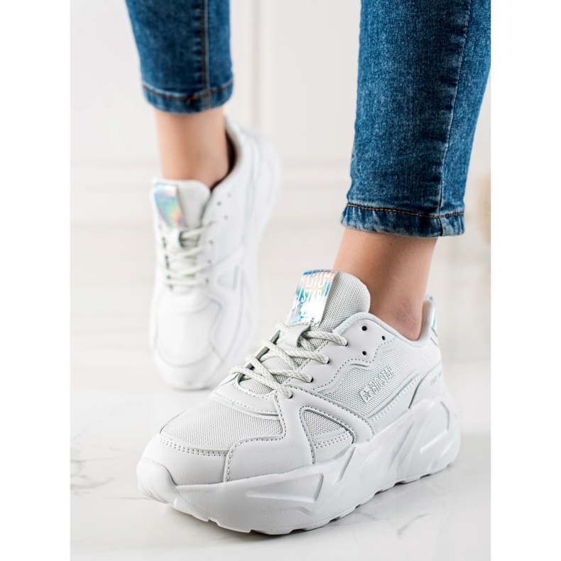 Naisten tennarit Big Star JJ274601 valkoinen 2