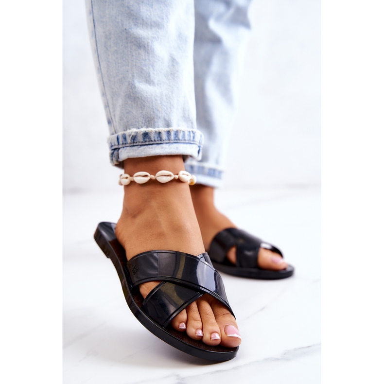 Naisten tuoksuvat tossut ZAXY JJ285077 musta 2