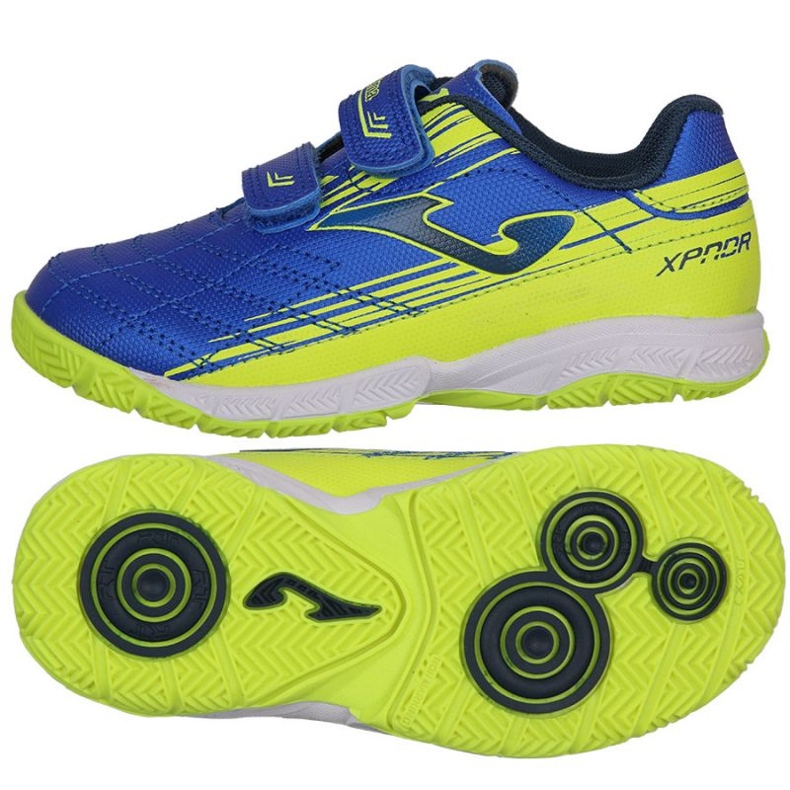 Joma XPander 2204 In Jr XPJS2204INV jalkapallokengät sininen sininen 1