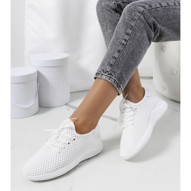 Amine valkoiset urheilulenkkarit valkoinen 1