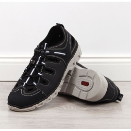 Nahkakengät Rieker M RKR510 laivastonsininen 2