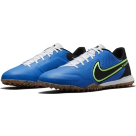 Nike Tiempo Legend 9 Academy Tf M DA1191-403 jalkapallokengät sininen 2