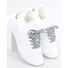 Otino Valkoiset sukat urheilukengät valkoinen 1