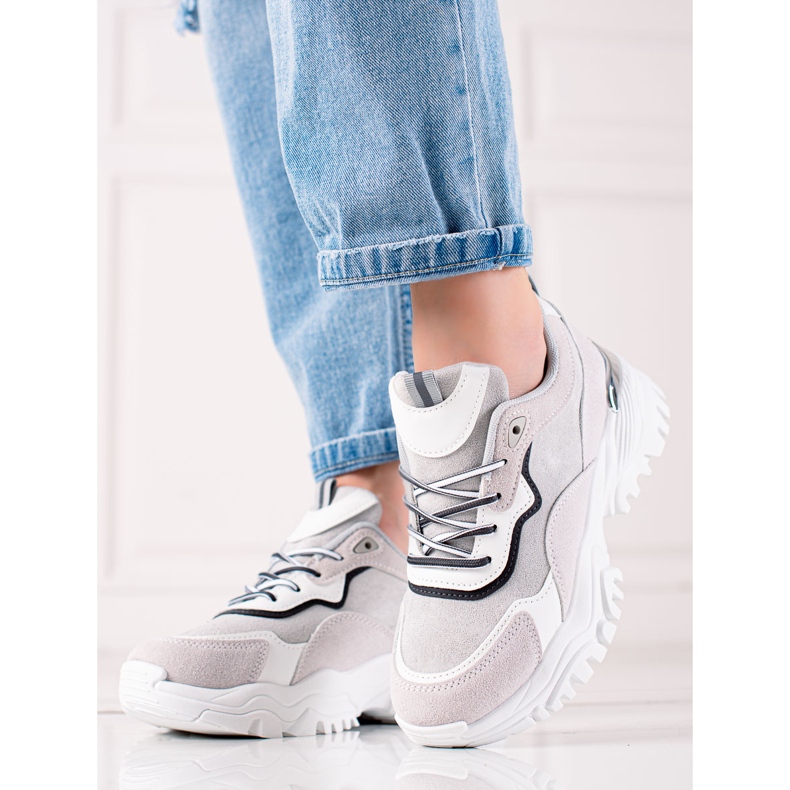 TRENDI Muodikkaat lenkkarit harmaa monivärinen 1