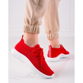 TRENDI Kevyet urheilukengät punainen 1