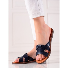 TRENDI Rennot laivastonsiniset tossut laivastonsininen 1