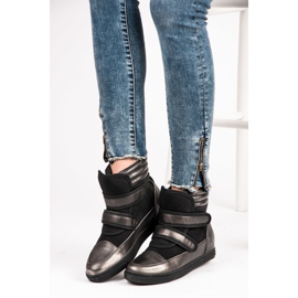 Show It Korkeakiiltoiset lenkkarit harmaa 1