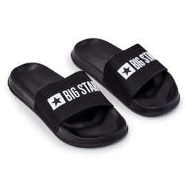 Miesten flip -Big Star JJ174505 Black Logo musta 2