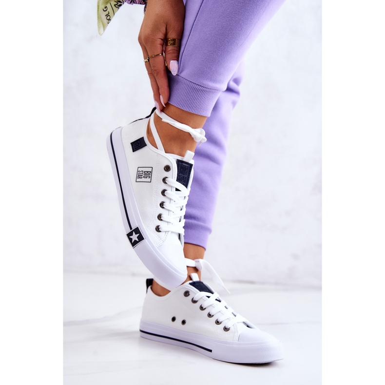 Klassiset matalat tennarit Big Star JJ274255 Valkoinen 2