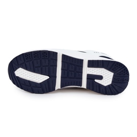 Miesten urheilukengät Sneakers Big Star JJ174399 Valkoinen ja laivastonsininen tummansininen 2