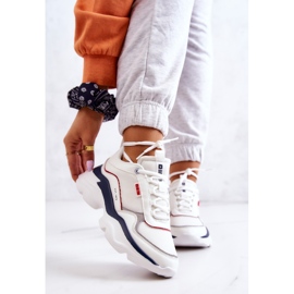 Naisten urheilukengät Big Star JJ274A116 Valkoinen 1