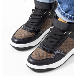 Emmersin mustat tennarit ruskea 1