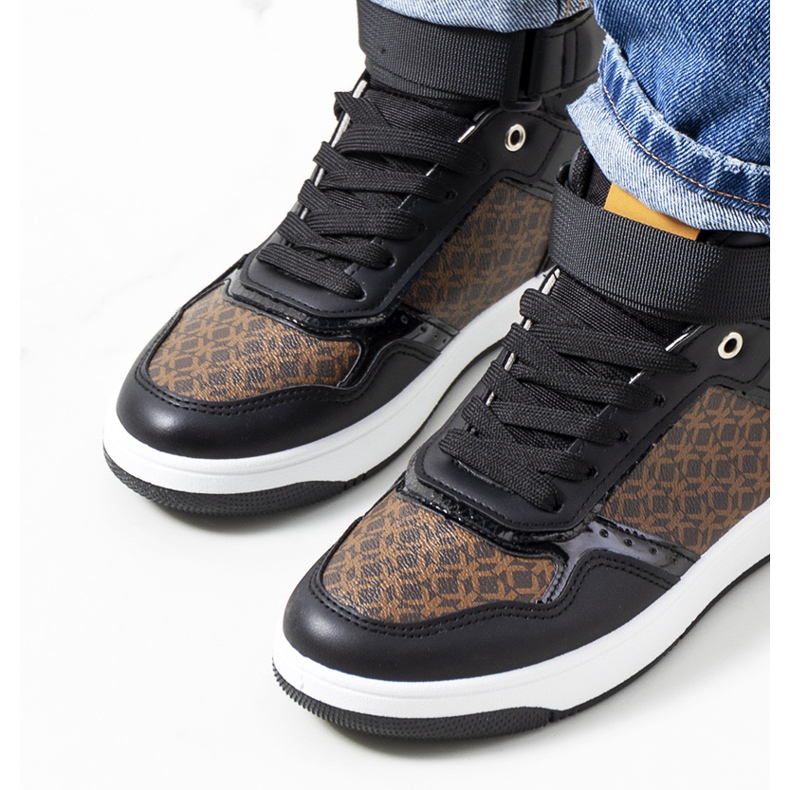 Emmersin mustat tennarit ruskea 1