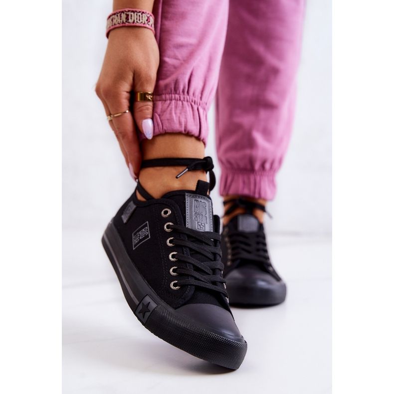 Klassiset matalat tennarit Big Star JJ274257 musta 1