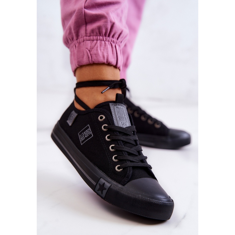 Klassiset matalat tennarit Big Star JJ274257 musta 2