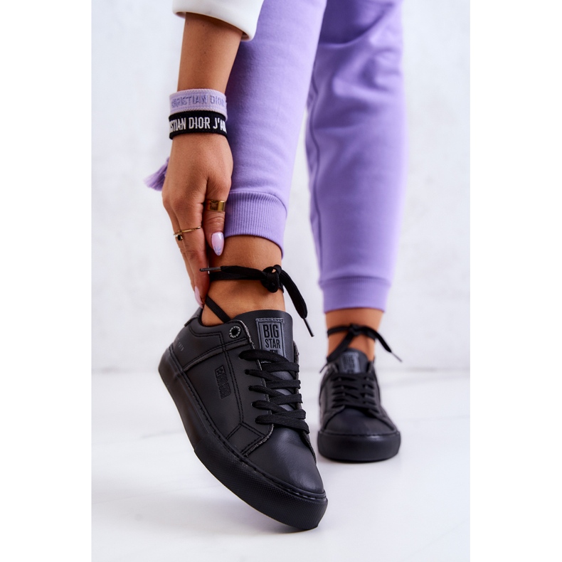 Nahkalenkkarit Big Star JJ274214 Musta 1