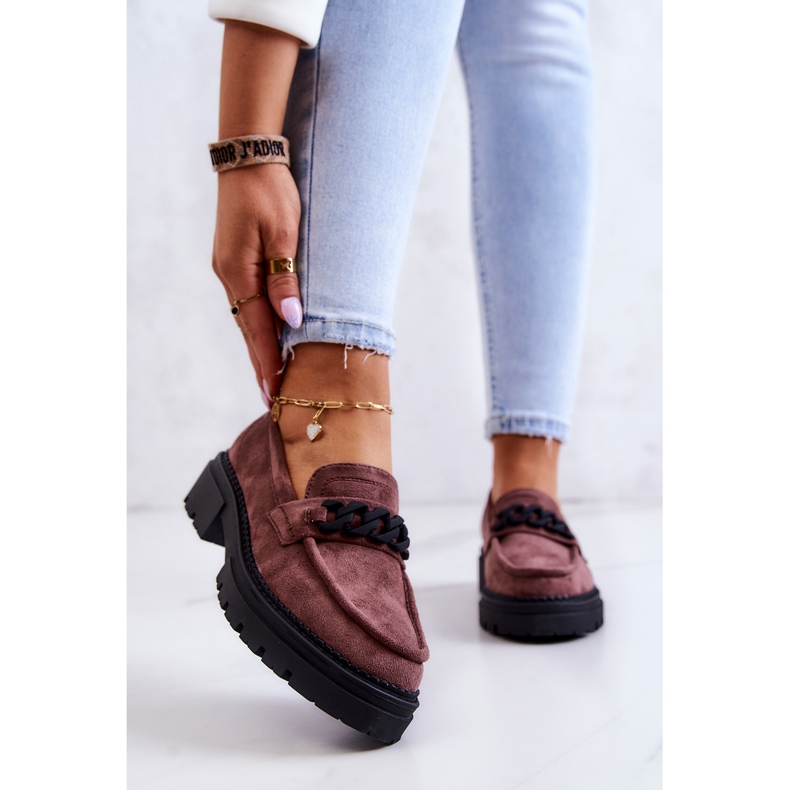 La.Fi Loafers Suede Brown Sapphira ruskea 1