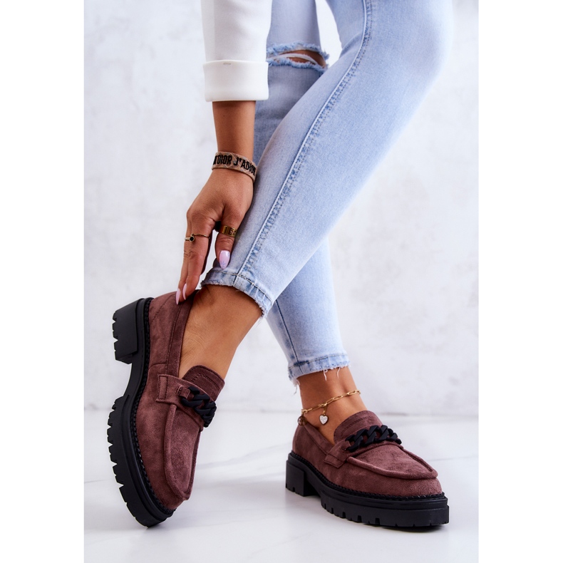La.Fi Loafers Suede Brown Sapphira ruskea 2