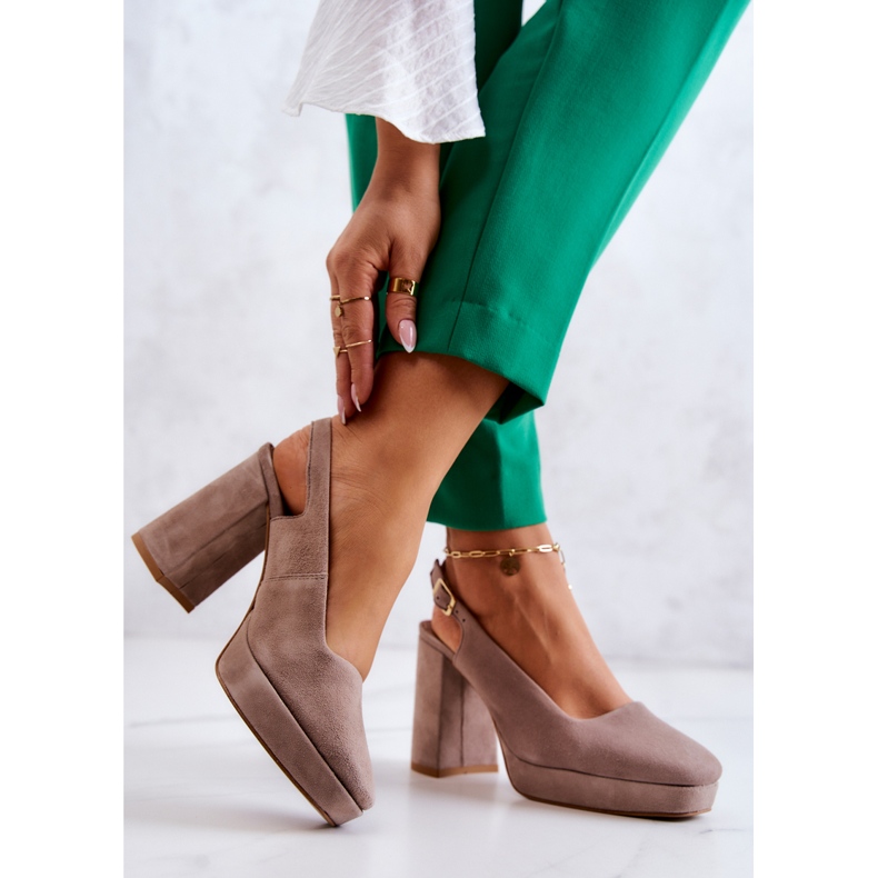 Mokkapumput Maciejka 05441-10 beige 2