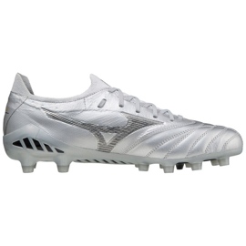 Mizuno Morelia Neo Iii ß Elite Md M P1GA219103 jalkapallokengät harmaa hopea 1