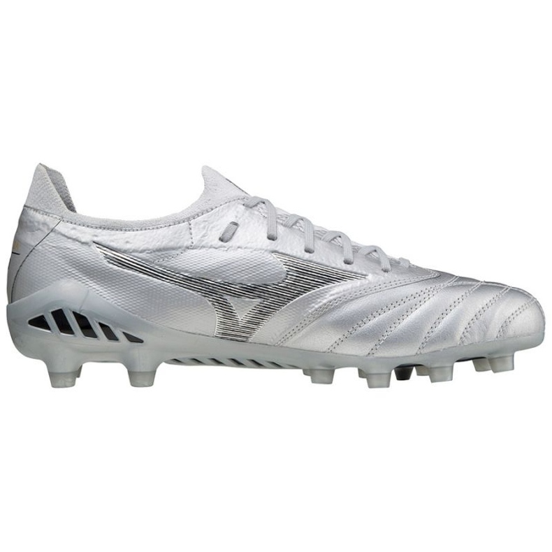 Mizuno Morelia Neo Iii ß Elite Md M P1GA219103 jalkapallokengät harmaa hopea 1