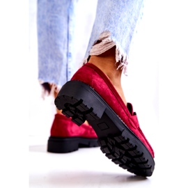 PL5 Mokkanahkaiset loaferit La.Fi-koristeella Fuchsia Laurene punainen vaaleanpunainen sininen 1