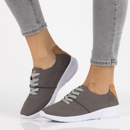 Filippo DP067 / 18 Gr harmaat kengät 2