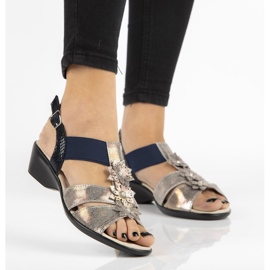 Filippo DS062 / 18 Co-kuparisandaalit laivastonsininen monivärinen 1