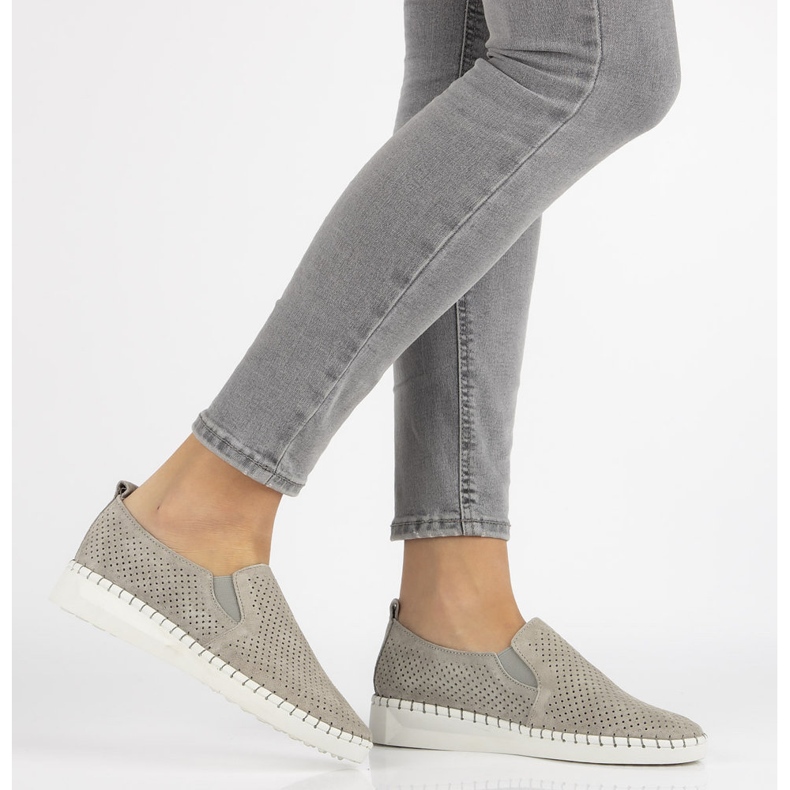 Kengät FILIPPO DP063 / 19 Gr Harmaa laivastonsininen 1