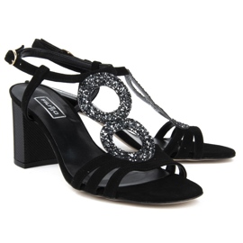 Sandaalit Filippo 1453 musta mokka 2