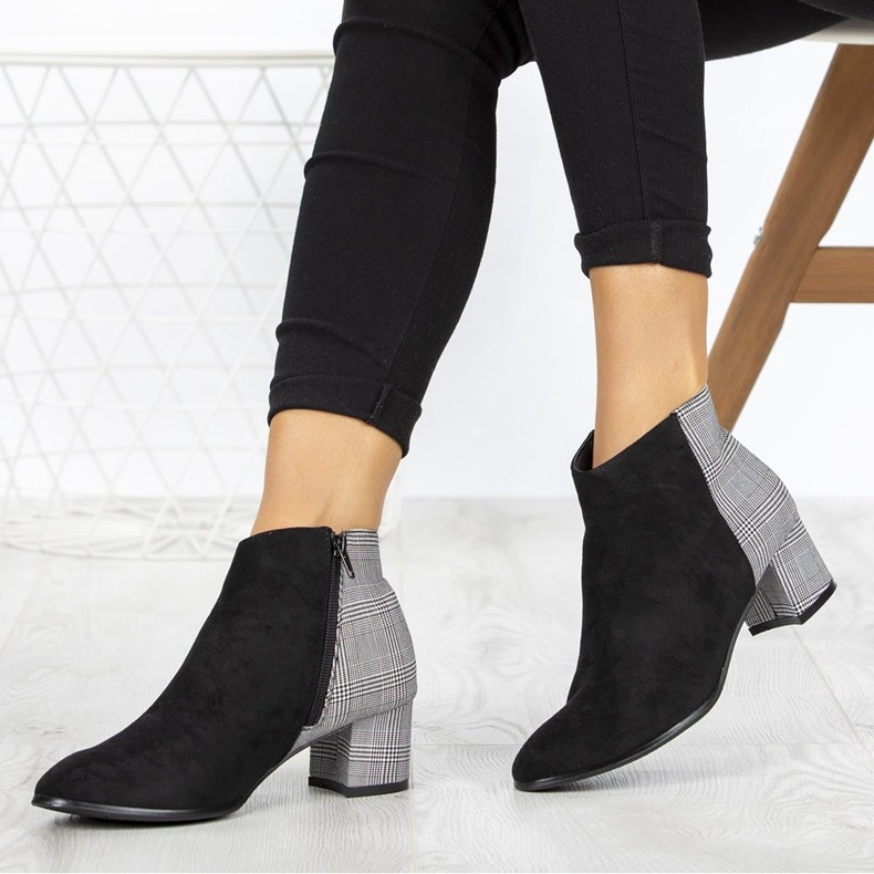 Mustat ja harmaat Filippo DBT936 / 19 Bk Gr saappaat 1