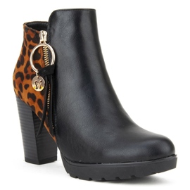 Filippo DBT1007 / 19 Bk Br Musta Ruskeat saappaat 1