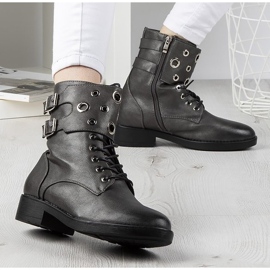 Filippo DBT1015 / 19 Gr Harmaat saappaat 2