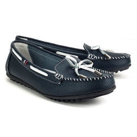 Filippo DP141 / 20 Nv Navy loafers tummansininen 2
