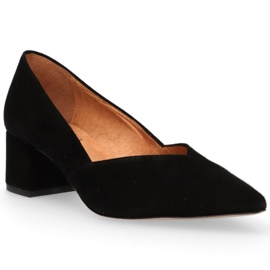 Filippo 1410 mustat mokkanahkakengät 1