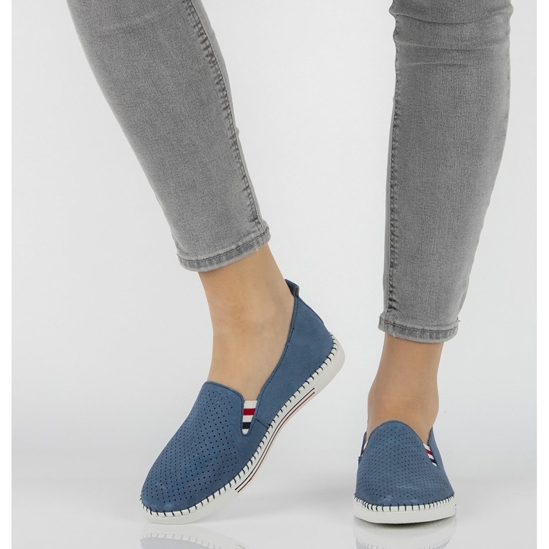 Nahkakengät FILIPPO DP1272 / 20 Bl sininen 1