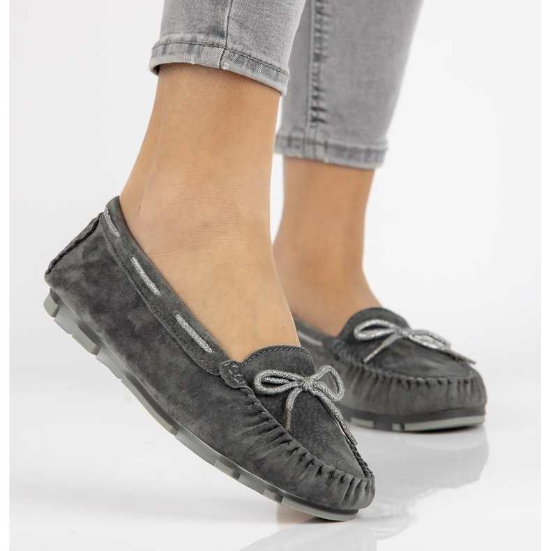 Nahkahousut Filippo DP1203 / 20 Gr harmaa 1