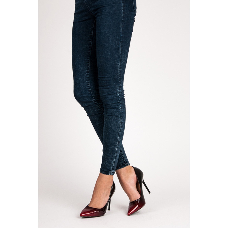 Belle Women Lakatut ombre-korkokengät musta 2