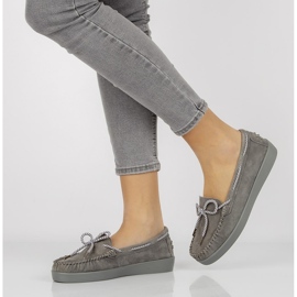 Nahkakengät Filippo DP1200 / 20 Gr harmaa 1