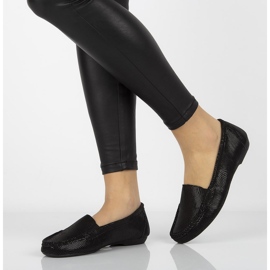 Nahkaiset mokasiinit Filippo DP005 / 20 Bk musta 2