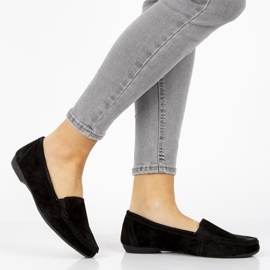 Nahkaiset mokasiinit Filippo DP644 / 20 Bk musta 1