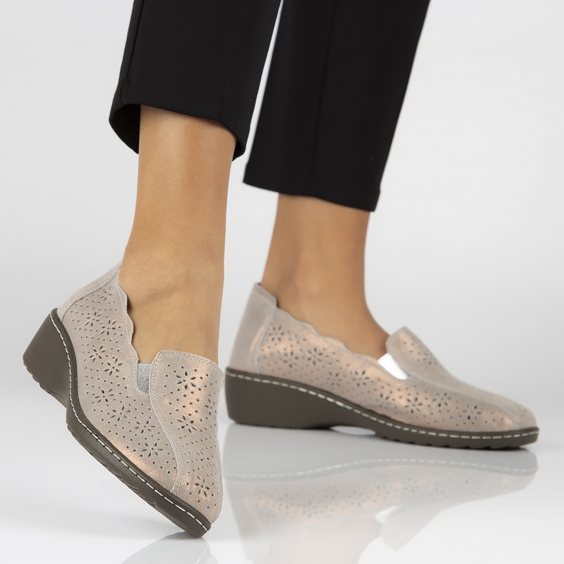 Filippo DP754 / 20 Go Gold -kengät vaaleanpunainen kultainen keltainen 1