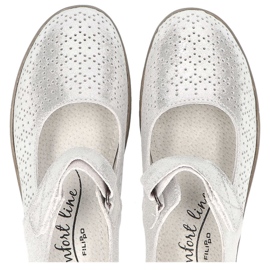 Filippo DP1319 / 20 Si Hopeakengät harmaa 1