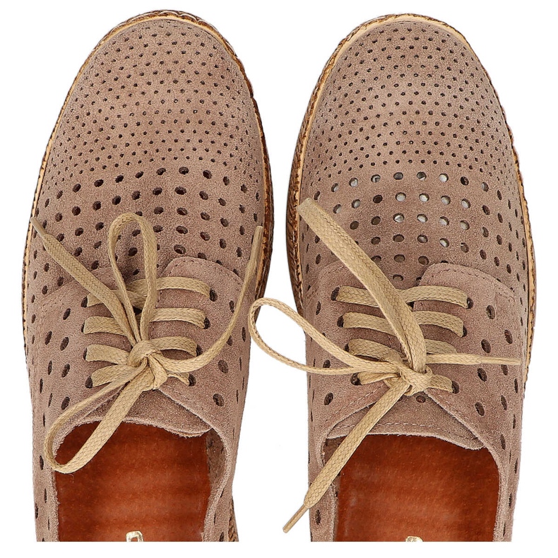 Filippo 20071 Velour Taupe kengät ruskea 1