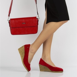 Punaiset Filippo DP1328 / 20 Rd nahkakengät punainen keltainen 1