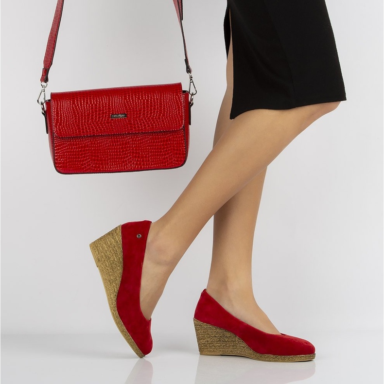 Punaiset Filippo DP1328 / 20 Rd nahkakengät punainen keltainen 1