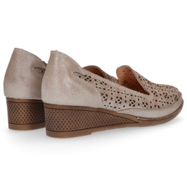 Kengät Filippo DP1318 / 20 Go Gold kultainen keltainen 2