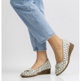 Nahkakengät Filippo DP752 / 20 Si hopea 2